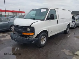 2003 Chevrolet Express Cargo with VIN 1GCGG25U431160656, listed as a IAAI auction lot 40876526 with 438,231 mi miles and . Bid and sale history available at DreamBid. Image 19.