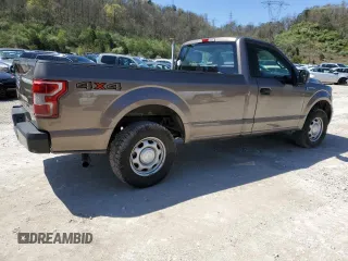 2018 Ford F-150 XL with VIN 1FTMF1EB6JKD46575, listed as a Copart auction lot 50521715 with 158,675 mi miles and Clean Title. Bid and sale history available at carsss.com. Image 3.