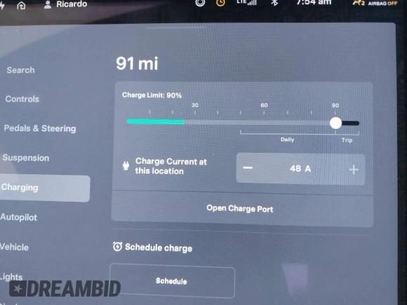 2020 Tesla Model S Long Range с VIN 5YJSA1E23LF390913, выставлен на аукционе IAAI как лот 42031044 с пробегом 93 403 миль миль и . История ставок и продаж доступна на DreamBid. Изображение 18.