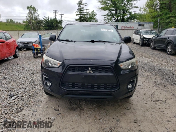 2014 Mitsubishi Outlander Sport ES z VIN 4A4AH3AU5EE603349, wystawiony jako Copart lot #57642415 z przebiegiem 217 378 mil mil oraz Czysty tytuł • Clean title. Historia ofert i sprzedaży dostępna na DreamBid. Obrazek 5.