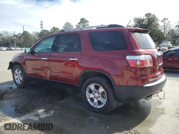 2011 GMC Acadia SLE with VIN 1GKKRPED3BJ198447, listed as a Copart auction lot 46231525 with 97,950 mi miles and Salvage Title. Bid and sale history available at carsss.com. Image 2.