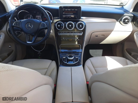 2017 Mercedes-Benz GLC with VIN WDC0G4JB6HF255712, listed as a Copart auction lot 48559895 with NaN miles and Salvage Title. Bid and sale history available at carsss.com. Image 8.