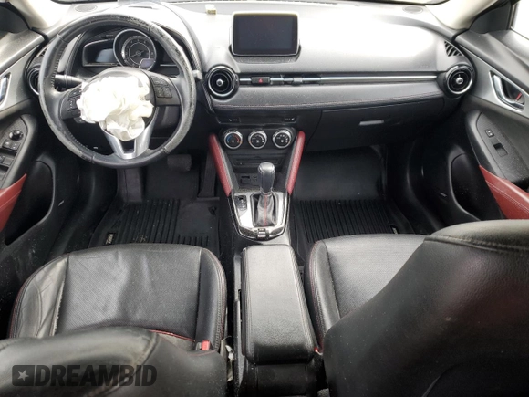 2016 Mazda CX-3 Grand Touring with VIN JM1DKBD72G0125977, listed as a Copart auction lot 45632555 with Not Provided miles and Salvage Title. Bid and sale history available at carsss.com. Image 8.