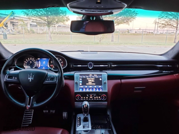 2016 Maserati Quattroporte S Q4 with VIN ZAM56RRA5G1188454, listed as a Copart auction lot 79362024 with 69,978 mi miles and Clean Title. Bid and sale history available at carsss.com. Image 9.