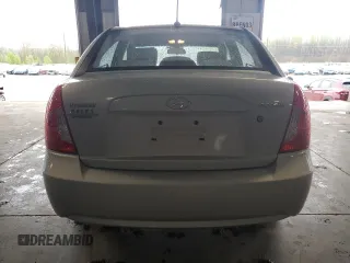 2010 Hyundai Accent GLS with VIN KMHCN4AC4AU483643, listed as a Copart auction lot 51972445 with 134,288 mi miles and Salvage Title. Bid and sale history available at carsss.com. Image 6.