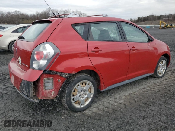 2009 Pontiac Vibe with VIN 5Y2SM67009Z469216, listed as a Copart auction lot 43930835 with 203,852 mi miles and Salvage Title. Bid and sale history available at carsss.com. Image 3.