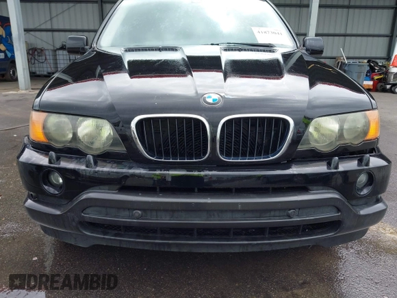 2003 BMW X5 3.0i with VIN 5UXFA53563LW26813, listed as a IAAI auction lot 41873041 with 188,523 mi miles. Bid and sale history available at carsss.com. Image 13.