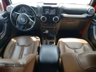 2017 Jeep Wrangler Unlimited Sahara with VIN 1C4HJWEG3HL610297, listed as a Copart auction lot 64732325 with 43,274 mi miles and Salvage title. Bid and sale history available at DreamBid. Image 8.