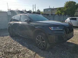 2021 Audi SQ7 Prestige with VIN WA1VWBF73MD024564, listed as a Copart auction lot 51983315 with 38,804 mi miles and Non Repairable. Bid and sale history available at DreamBid. Image 4.