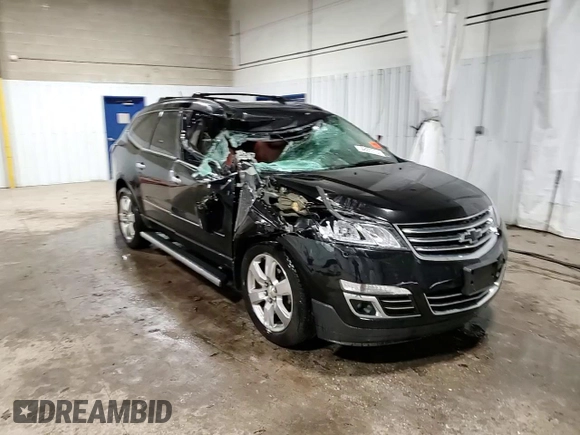 2017 Chevrolet Traverse Premier with VIN 1GNKVJKD3HJ313623, listed as a Copart auction lot 48889755 with 152,398 mi miles and Salvage Title. Bid and sale history available at DreamBid. Image 14.