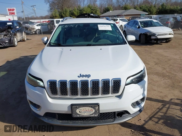 2019 Jeep Cherokee Limited with VIN 1C4PJLDB4KD172228, listed as a IAAI auction lot 41836761 with 153,382 mi miles. Bid and sale history available at carsss.com. Image 13.