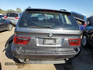 2003 BMW X5 3.0i with VIN 5UXFA53583LP27786, listed as a Copart auction lot 72170034 with 177,901 mi miles and Salvage Title. Bid and sale history available at carsss.com. Image 6.