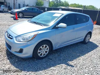 2012 Hyundai Accent GS with VIN KMHCT5AE5CU028123, listed as a IAAI auction lot 42045315 with 116,910 mi miles. Bid and sale history available at carsss.com. Image 2.