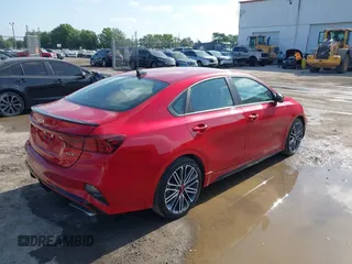 2023 Kia Forte GT with VIN 3KPF44ACXPE618328, listed as a IAAI auction lot 42137484 with 48,691 mi miles and . Bid and sale history available at carsss.com. Image 4.
