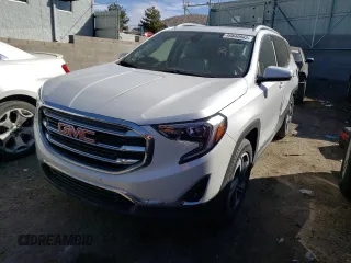 2021 GMC Terrain SLT with VIN 3GKALVEV5ML327343, listed as a Copart auction lot 40840963 with 13,528 mi miles and Salvage Title. Bid and sale history available at carsss.com. Image 1.