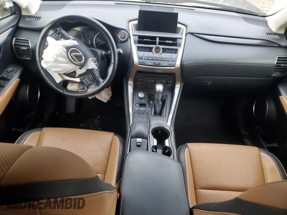 2017 Lexus NX with VIN JTJBARBZ3H2133225, listed as a Copart auction lot 43923135 with 120,793 mi miles and Salvage Title. Bid and sale history available at carsss.com. Image 8.