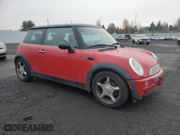 2003 MINI Hardtop z VIN WMWRC33413TC45360, wystawiony jako Copart lot #82666434 z przebiegiem 123 226 mil mil oraz Szkoda całkowita • Salvage title. Historia ofert i sprzedaży dostępna na DreamBid. Obrazek 4.