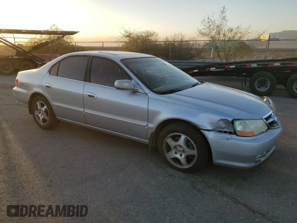2002 Acura TL with VIN 19UUA56622A001690, listed as a Copart auction lot 71303934 with 158,297 mi miles and Salvage Title. Bid and sale history available at carsss.com. Image 4.