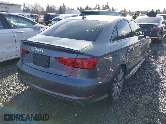2016 Audi S3 Premium Plus with VIN WAUB1GFF8G1097864, listed as a IAAI auction lot 41507536 with 47,802 mi miles. Bid and sale history available at carsss.com. Image 4.