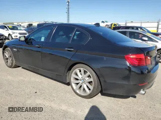 2011 BMW 5 Series 535i with VIN WBAFR7C59BC603284, listed as a Copart auction lot 50640615 with 110,665 mi miles and Salvage Title. Bid and sale history available at carsss.com. Image 2.