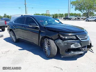 2015 Chevrolet Impala LT with VIN 2G1125S35F9283750, listed as a IAAI auction lot 41866133 with 119,095 mi miles. Bid and sale history available at carsss.com. Image 1.