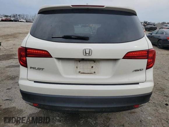 2017 Honda Pilot EX with VIN 5FNYF6H39HB079653, listed as a Copart auction lot 46905335 with 126,475 mi miles and Salvage Title. Bid and sale history available at DreamBid. Image 6.