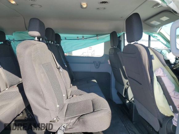 2017 Ford Transit Wagon XL with VIN 1FMZK1YM7HKB34384, listed as a Copart auction lot 88654985 with 16,649 mi miles and Salvage Title. Bid and sale history available at carsss.com. Image 11.