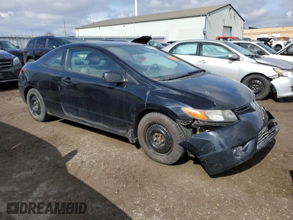 2006 Honda Civic Cpe LX with VIN 2HGFG11696H000468, listed as a Copart auction lot 50511475 with 347,328 mi miles and Clean Title. Bid and sale history available at carsss.com. Image 4.