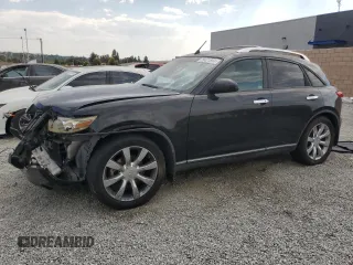 2004 Infiniti FX with VIN JNRBS08W34X403883, listed as a Copart auction lot 70421654 with 89,642 mi miles and Salvage Title. Bid and sale history available at carsss.com. Image 1.