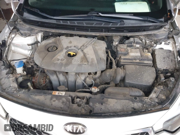 2014 Kia Forte LX with VIN KNAFK4A67E5059911, listed as a IAAI auction lot 42105858 with 183,067 mi miles. Bid and sale history available at carsss.com. Image 10.