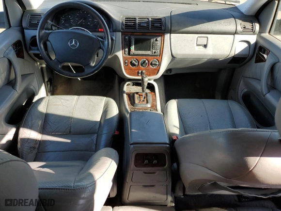 2001 Mercedes-Benz M-Class with VIN 4JGAB54E91A274807, listed as a Copart auction lot 50099165 with 250,220 mi miles and Salvage Title. Bid and sale history available at carsss.com. Image 8.