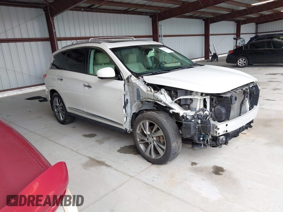 2015 Infiniti QX60 with VIN 5N1AL0MM3FC510791, listed as a IAAI auction lot 42225199 with 97,588 mi miles and . Bid and sale history available at DreamBid. Image 1.