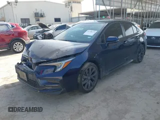 2024 Toyota Corolla SE with VIN 5YFS4MCE4RP206257, listed as a IAAI auction lot 41728675 with 7,673 mi miles. Bid and sale history available at carsss.com. Image 17.