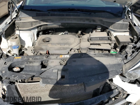 2017 Hyundai Santa Fe 2.4L z VIN 5NMZTDLB9HH022027, wystawiony jako Copart lot #56242045 z przebiegiem 117 484 mil mil oraz Szkoda całkowita • Salvage title. Historia ofert i sprzedaży dostępna na DreamBid. Obrazek 11.
