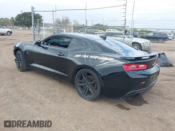 2018 Chevrolet Camaro 2SS with VIN 1G1FH1R70J0186772, listed as a IAAI auction lot 41569033 with Not provided miles and . Bid and sale history available at DreamBid. Image 3.
