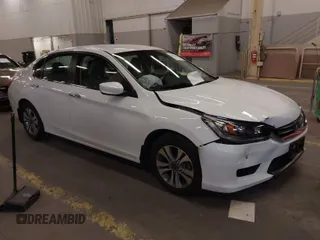2014 Honda Accord LX z VIN 1HGCR2F34EA146484, wystawiony jako IAAI lot #41573836 z przebiegiem 22 268 mil mil oraz . Historia ofert i sprzedaży dostępna na DreamBid. Obrazek 1.