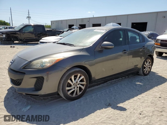 2012 Mazda 3 i Touring with VIN JM1BL1V71C1682865, listed as a Copart auction lot 52413075 with 137,098 mi miles and Salvage Title. Bid and sale history available at carsss.com. Image 1.