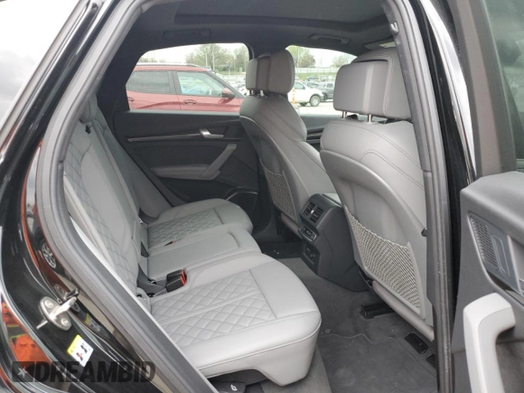 2021 Audi SQ5 with VIN WA134BFYXM2068952, listed as a Copart auction lot 51544055 with 42,690 mi miles and Salvage Title. Bid and sale history available at DreamBid. Image 11.