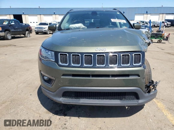 2017 Jeep Compass Latitude with VIN 3C4NJDBB1HT639818, listed as a Copart auction lot 53510575 with 107,425 mi miles and Clean Title. Bid and sale history available at carsss.com. Image 5.