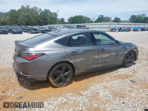 2023 Acura Integra Technology with VIN 19UDE4G70PA000728, listed as a Copart auction lot 55433275 with 49,242 mi miles and Non repairable. Bid and sale history available at DreamBid. Image 3.