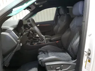 2024 Audi SQ5 Premium Plus with VIN WA1B4AFYXR2026830, listed as a Copart auction lot 50013825 with 19,875 mi miles and Salvage Title. Bid and sale history available at carsss.com. Image 7.