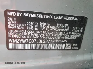2020 MINI Countryman Cooper S z VIN WMZYW7C07L3L38777, wystawiony jako Copart lot #44390705 z przebiegiem 18 425 mil mil oraz Szkoda całkowita • Salvage title. Historia ofert i sprzedaży dostępna na DreamBid. Obrazek 15.