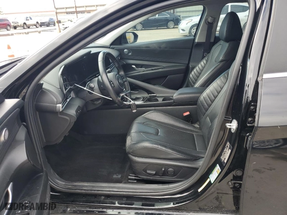 2023 Hyundai Elantra Limited with VIN KMHLP4AG1PU509248, listed as a Copart auction lot 46309385 with 63,165 mi miles and Salvage Title. Bid and sale history available at carsss.com. Image 7.
