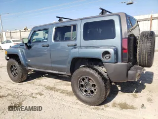 2007 Hummer H3 SUV with VIN 5GTDN13E378129872, listed as a Copart auction lot 69515974 with 166,803 mi miles and Salvage Title. Bid and sale history available at carsss.com. Image 2.