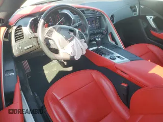 2018 Chevrolet Corvette 2LT with VIN 1G1YD3D70J5104792, listed as a Copart auction lot 75469634 with 21,216 mi miles and Salvage Title. Bid and sale history available at carsss.com. Image 8.
