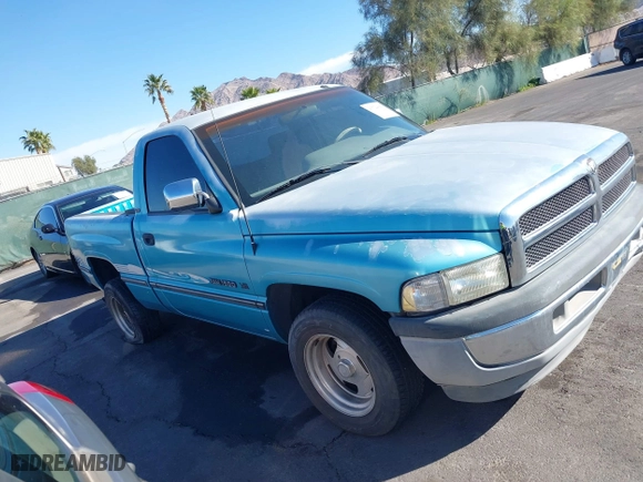 1996 Dodge Ram 1500 with VIN 1B7HC16Y1TJ166118, listed as a IAAI auction lot 41724889 with 168,785 mi miles. Bid and sale history available at carsss.com. Image 14.
