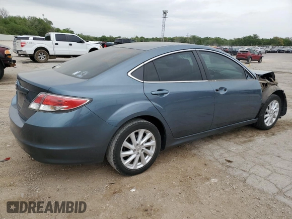 2012 Mazda 6 i Touring with VIN 1YVHZ8DH3C5M36091, listed as a Copart auction lot 53883465 with 153,897 mi miles and Salvage Title. Bid and sale history available at DreamBid. Image 3.