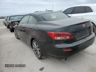 2013 Lexus IS 250 C with VIN JTHFF2C2XD2527943, listed as a Copart auction lot 75036214 with Not provided miles and Salvage title. Bid and sale history available at DreamBid. Image 2.