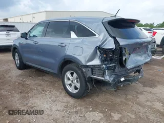 2023 Kia Sorento LX with VIN 5XYRG4LC3PG200519, listed as a IAAI auction lot 42500270 with 48,376 mi miles and . Bid and sale history available at DreamBid. Image 3.