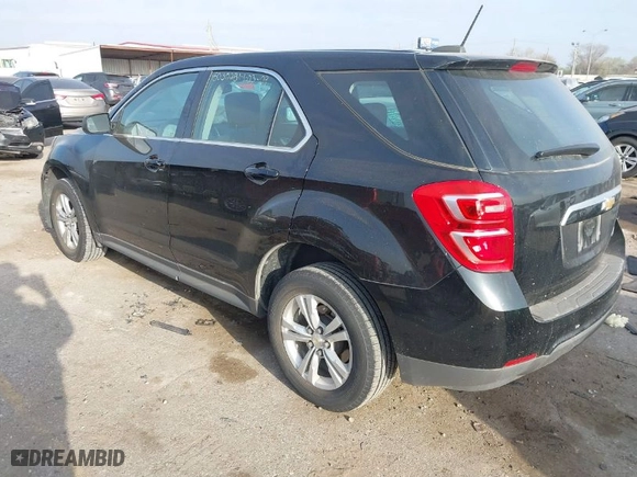 2016 Chevrolet Equinox LS with VIN 2GNALBEK3G1184566, listed as a IAAI auction lot 41790277 with 100,602 mi miles. Bid and sale history available at carsss.com. Image 3.